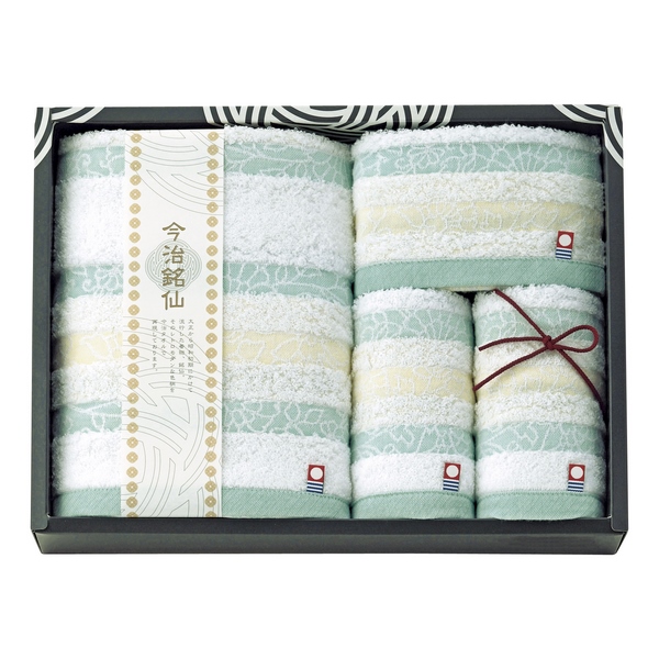 今治銘仙 更紗銘仙 タオルセット  