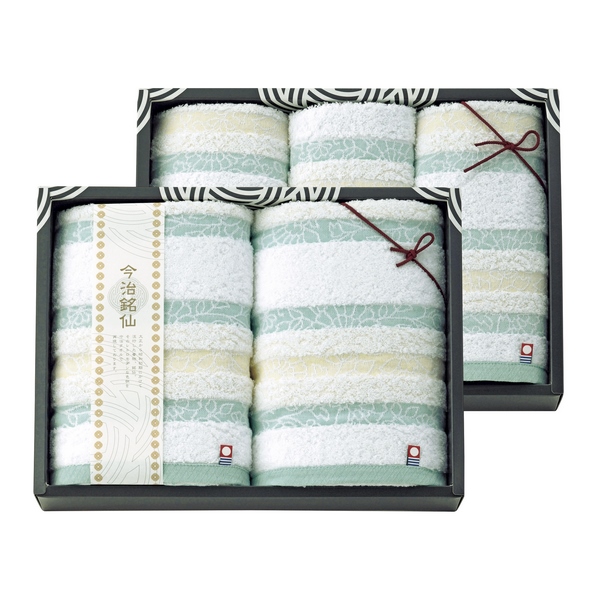 今治銘仙 更紗銘仙 タオルセット  