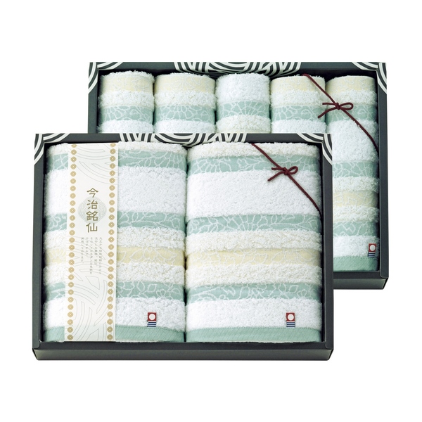 今治銘仙 更紗銘仙 タオルセット  