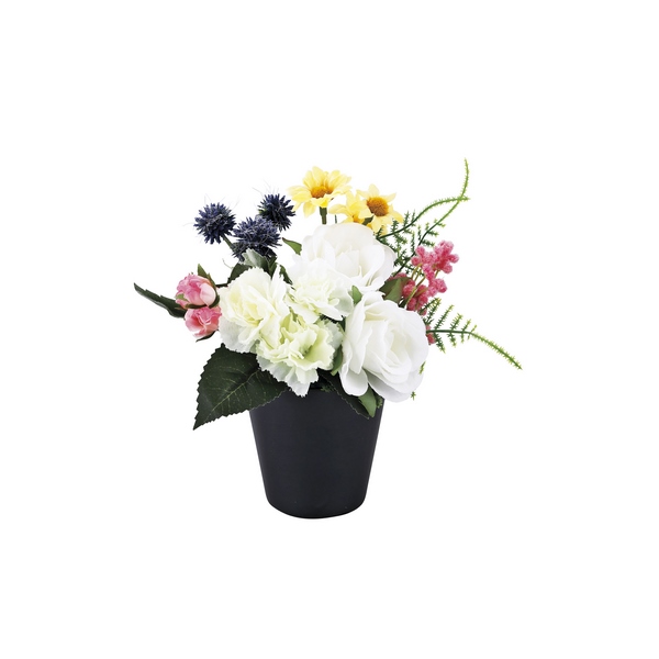 SC触媒加工 アーティフィシャルフラワー供花 和み（ブラウン）
