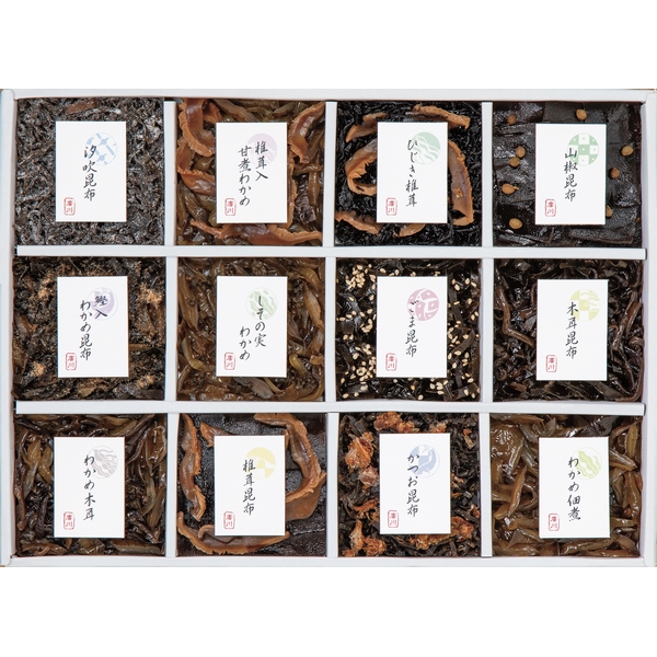 20%OFF|廣川昆布 / 御昆布 12品佃煮詰合せ（KB-50）