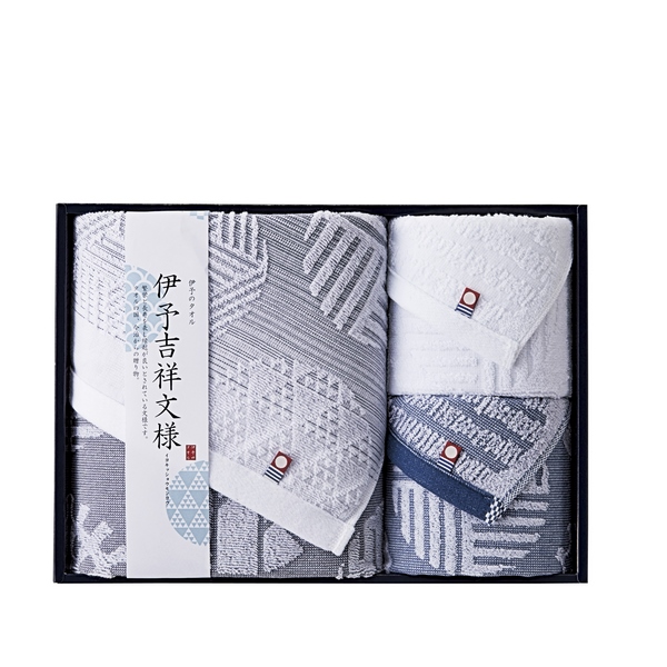 20%OFF|伊予吉祥文様 / タオルセット