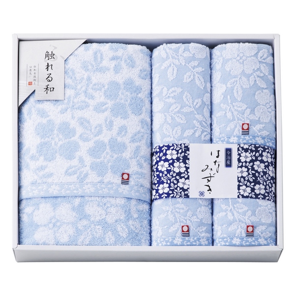 20%OFF|触れる和 / はなみずき タオルセット