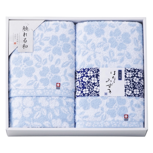 20%OFF|触れる和 / はなみずき バスタオル2P