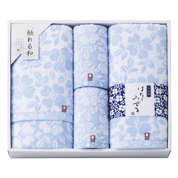 20%OFF|触れる和 / はなみずき タオルセット