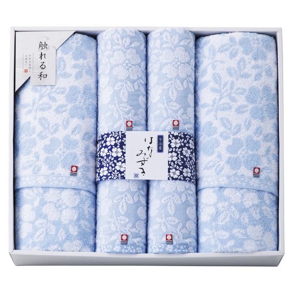 20%OFF|触れる和 / はなみずき タオルセット