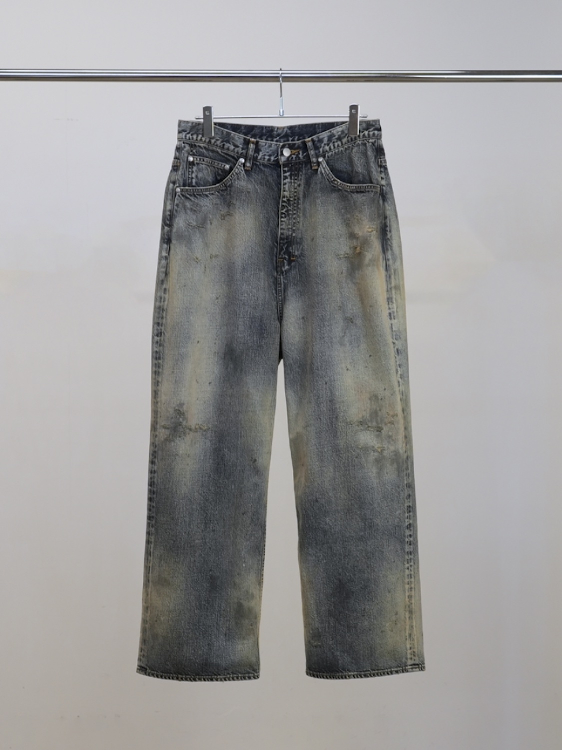 ANCELLM #05 AGING type-D INDIGO (ワイドデニム) 2026SS