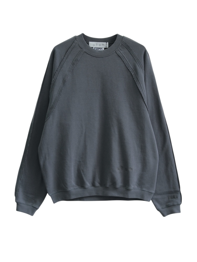 bal / BIKE ATHLETIC HEAVY COTTON CREW DARK GRAY 2025AW