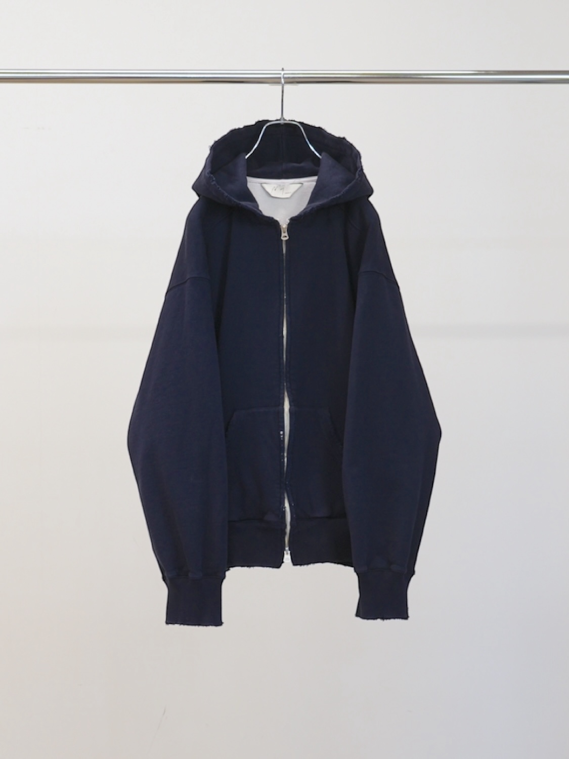 ANCELLM ZIP HOODIE NAVY 2026SS