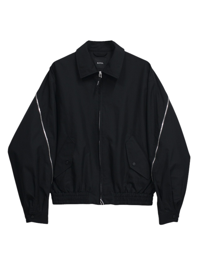 ROTOL TORNADO ZIP BLOUSON BLACK