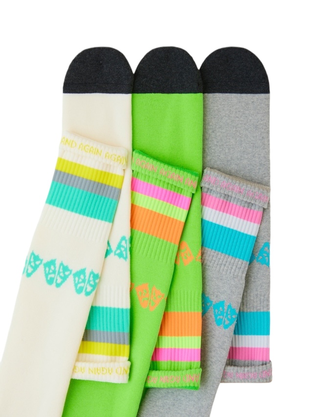 BLOHM TWO FACE TUBE SOCKS 3カラー 2024AW