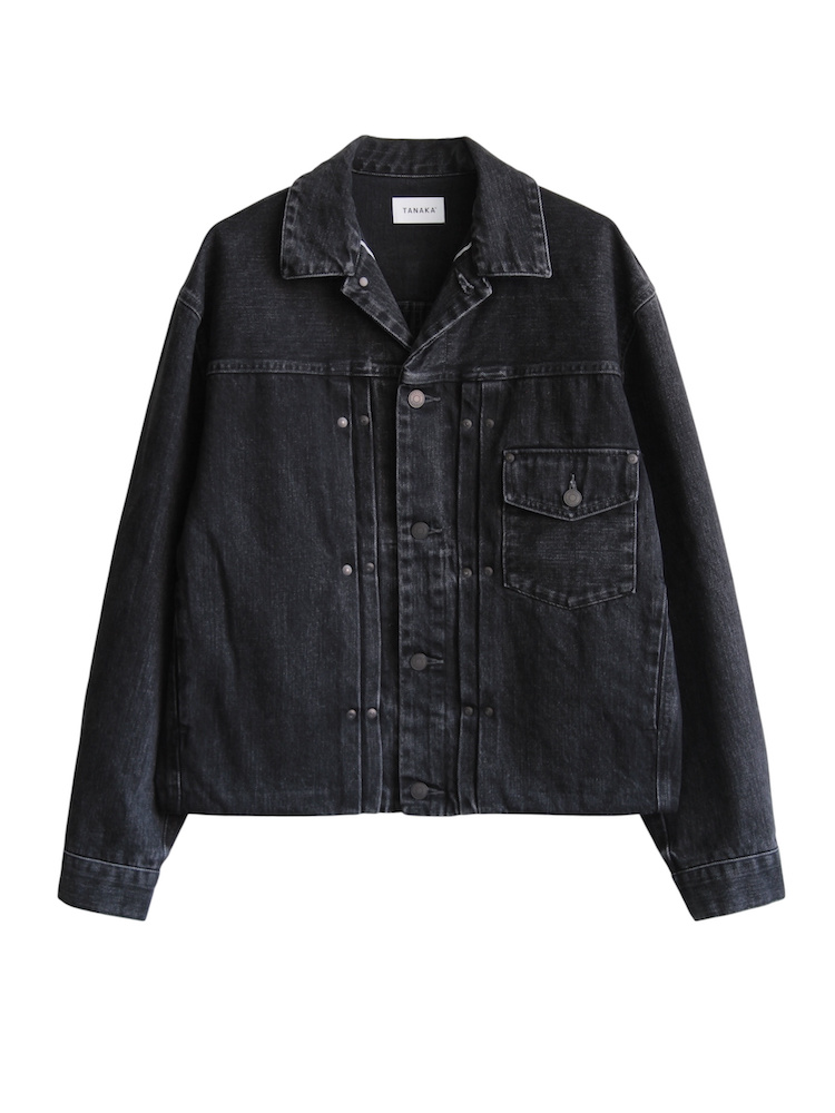 TANAKA THE JEAN JACKET BLACK 継続品番