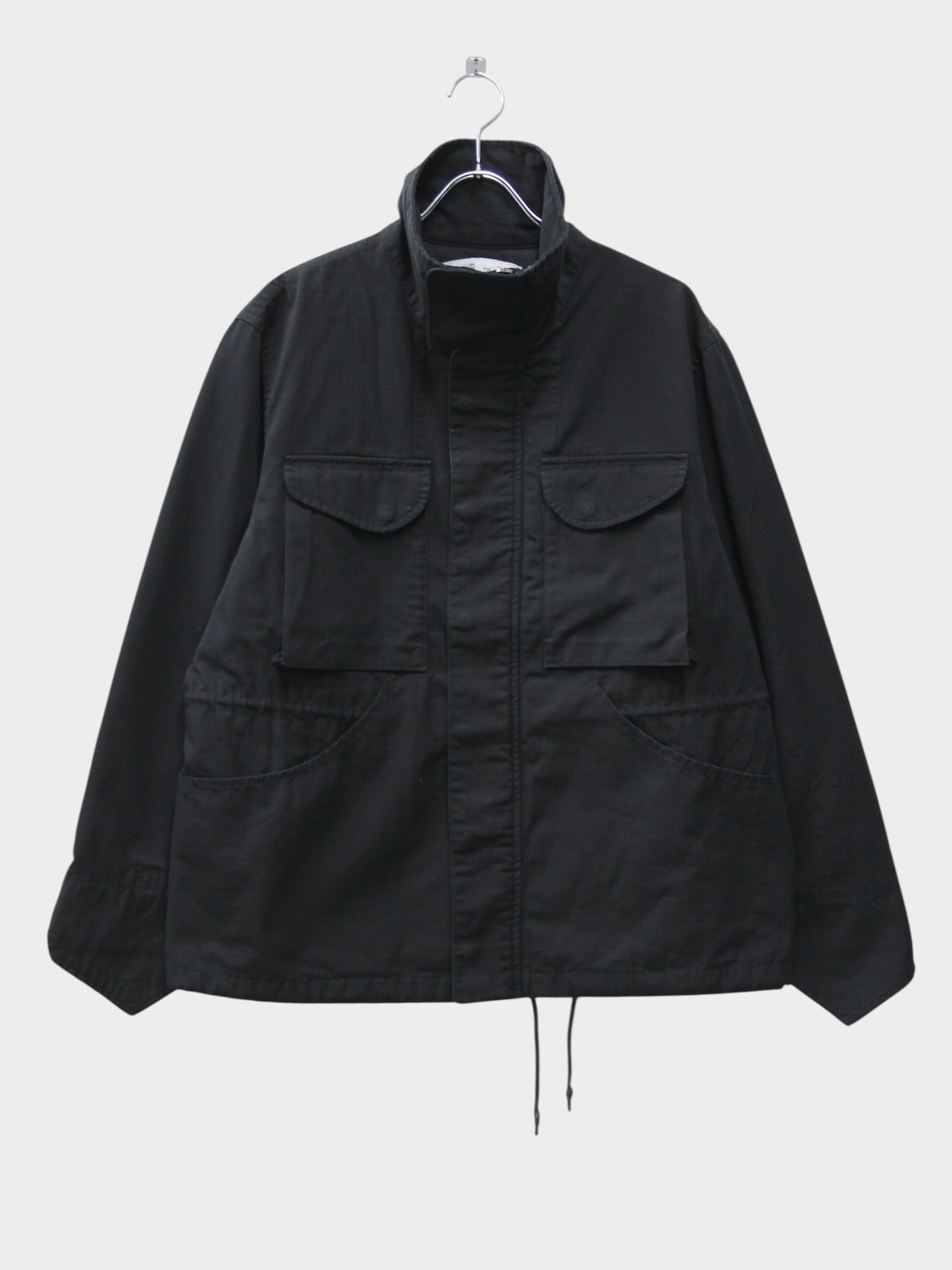 bal CURB POCKET FIELD JACKET BLACK 2026SS