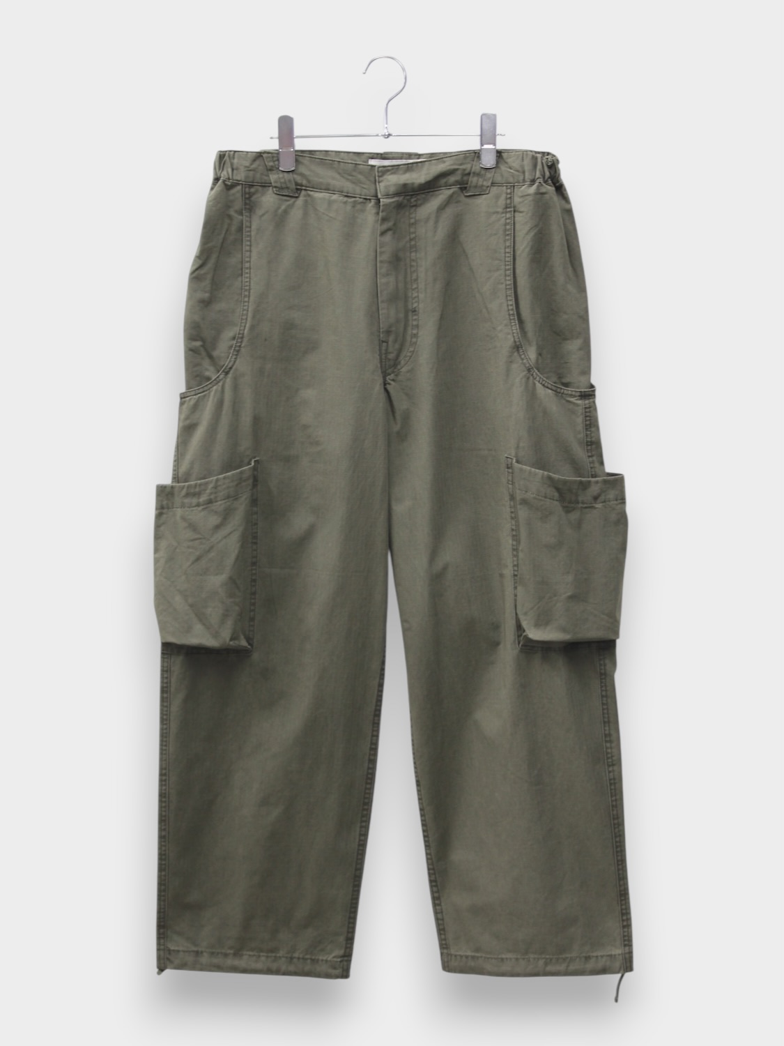 bal CURV POCKET FIELD CARGO PANT OLIVE 2026AW