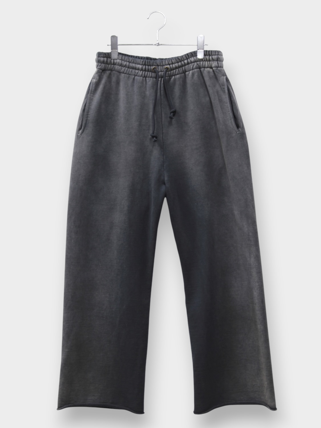 BOWWOW WEATHERED SWEAT PANTS BLACK 2026AW