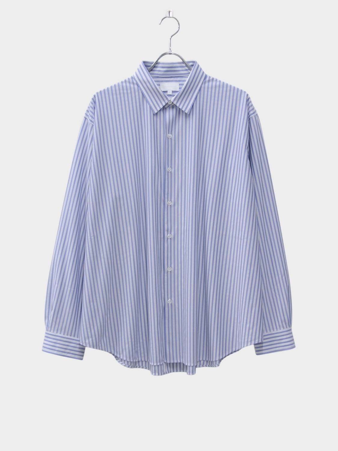 KANEMASA PHIL. 46G STRIPE ATMOSPHERE SHIRT SAX/BLACK 2026SS