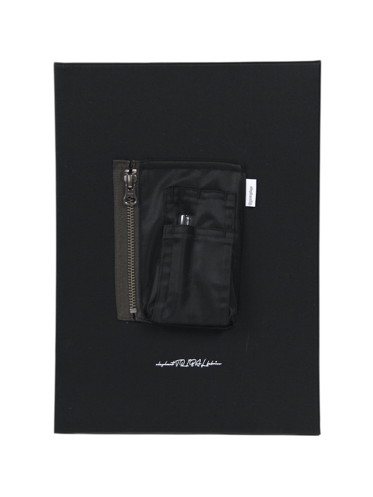 elephant TRIBAL fabrics One-Flower Canvas BLACK 継続品番