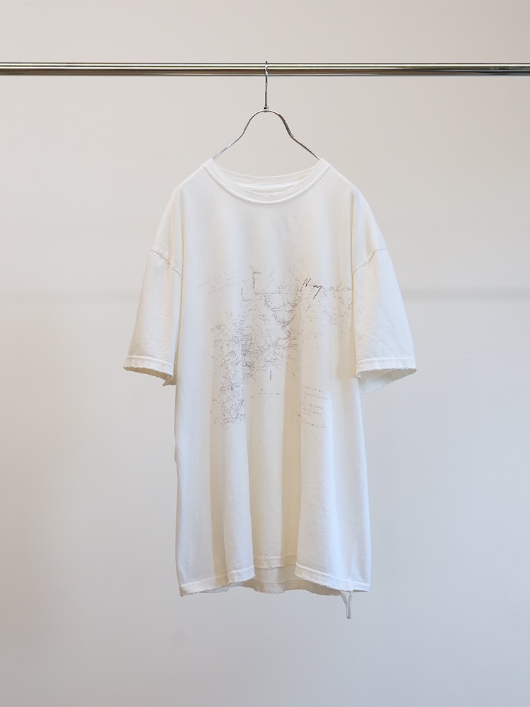 ANCELLM OLDMAP T-SHIRT WHITE