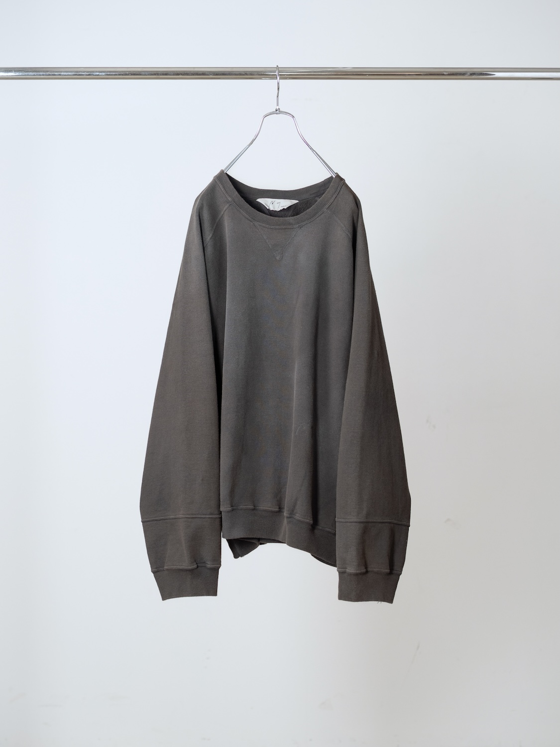 ANCELLM FLEECE-LINED SWEAT SHIRT BLACK 2026AW