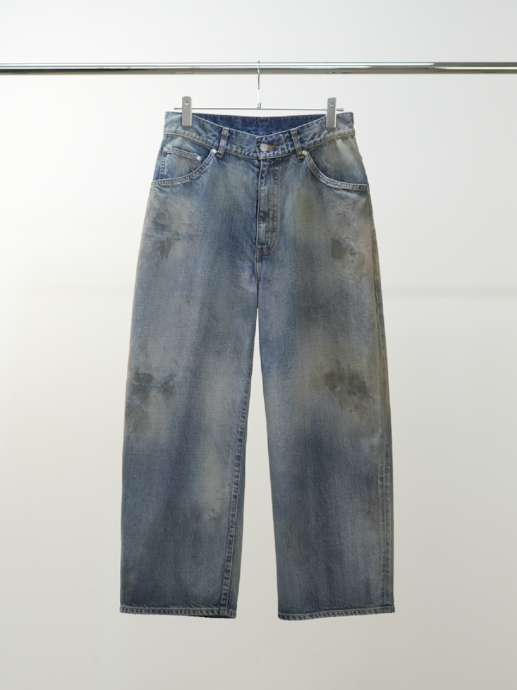 ANCELLM #01 AGING01 INDIGO 2025AW ( ルーズテーパード )