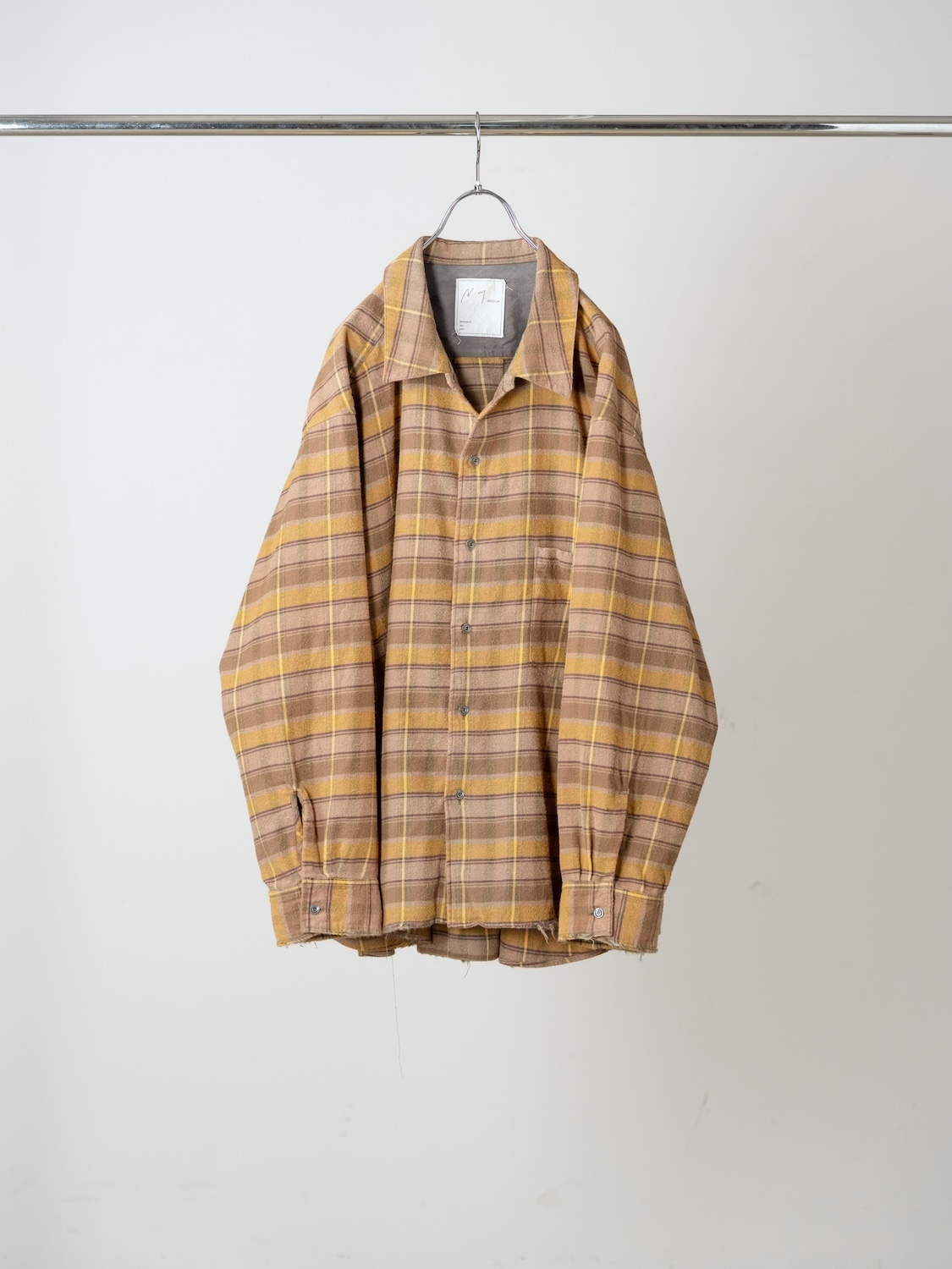 ANCELLM NEL CHECK SHIRT PATTERN B 2026AW