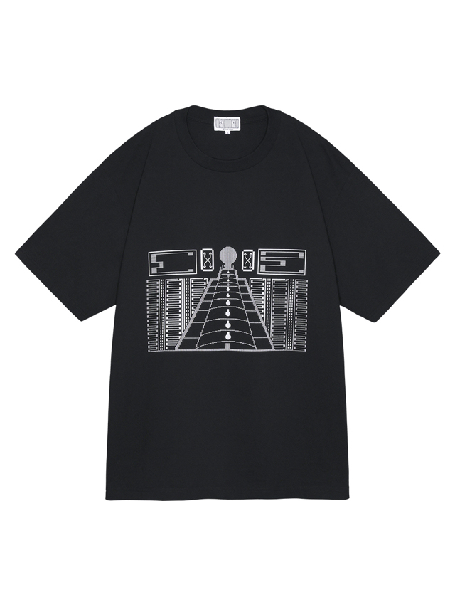 C.E/CAVEMPT PECULIARITY T BLACK