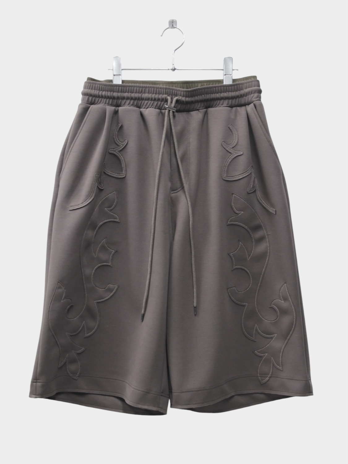 arenotis WESTERN CUT DOUBLE KNIT BAGGY SHORTS COYOTE 2026SS