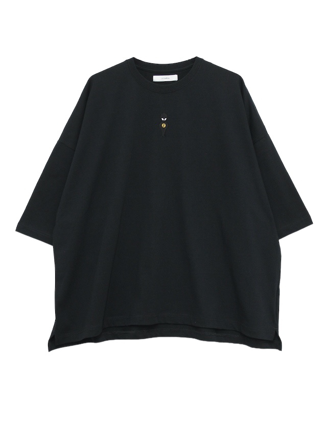 JieDa ALIEN OVER SIZE TEE BLACK