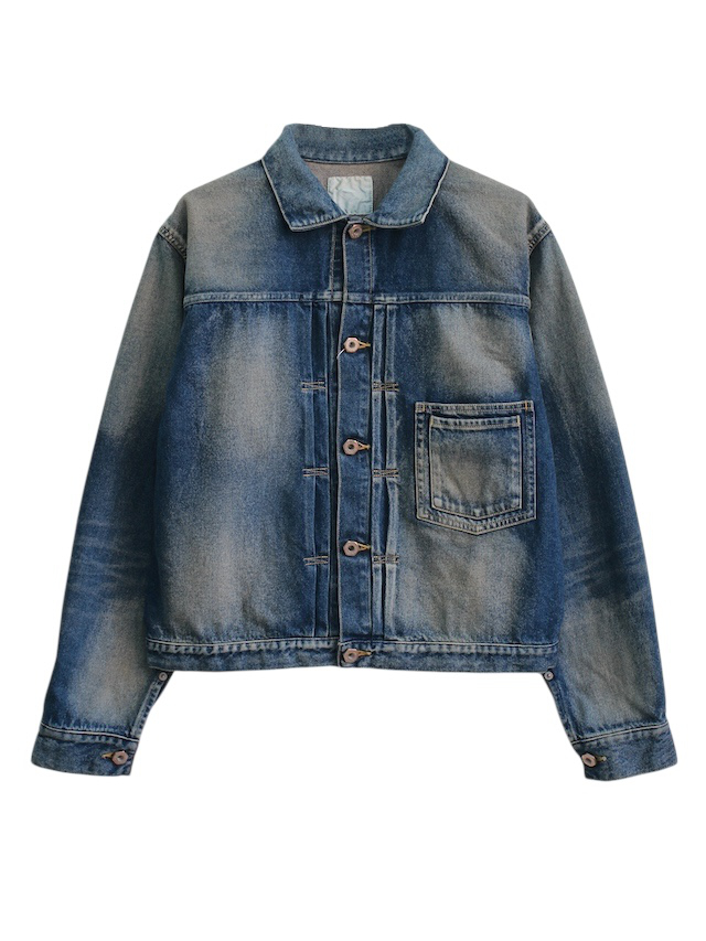 ROTOL DOUBLE SEAM DENIM JACKET INDIGO