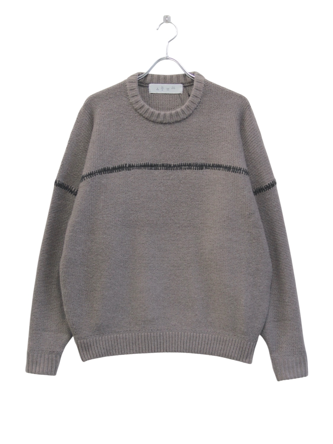 bal STITCHED DROP SHOULDER SWEATER COCOA 2025AW