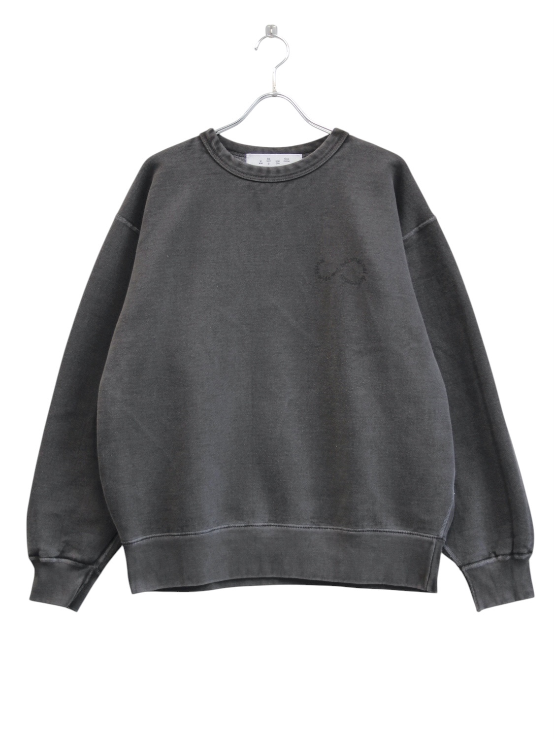 bal world (CREW SWEAT) BLACK 2025AW