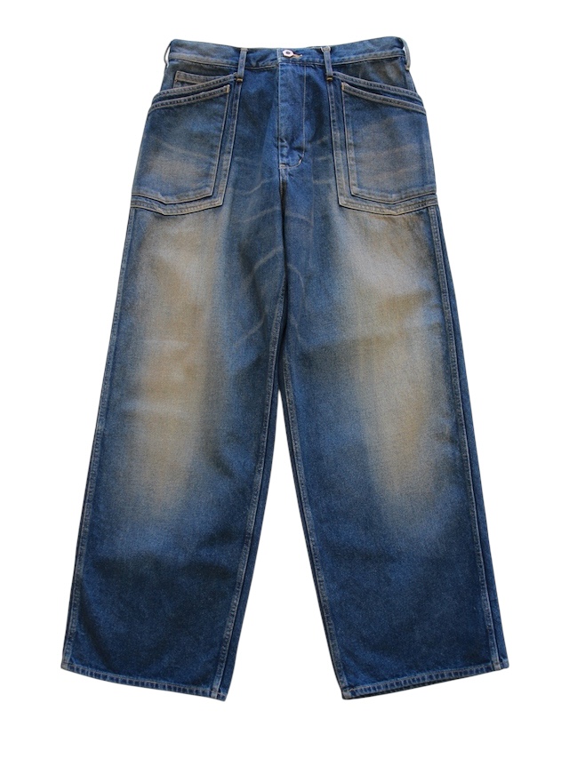 ROTOL DOUBLE SEAM DENIM PANTS INDIGO