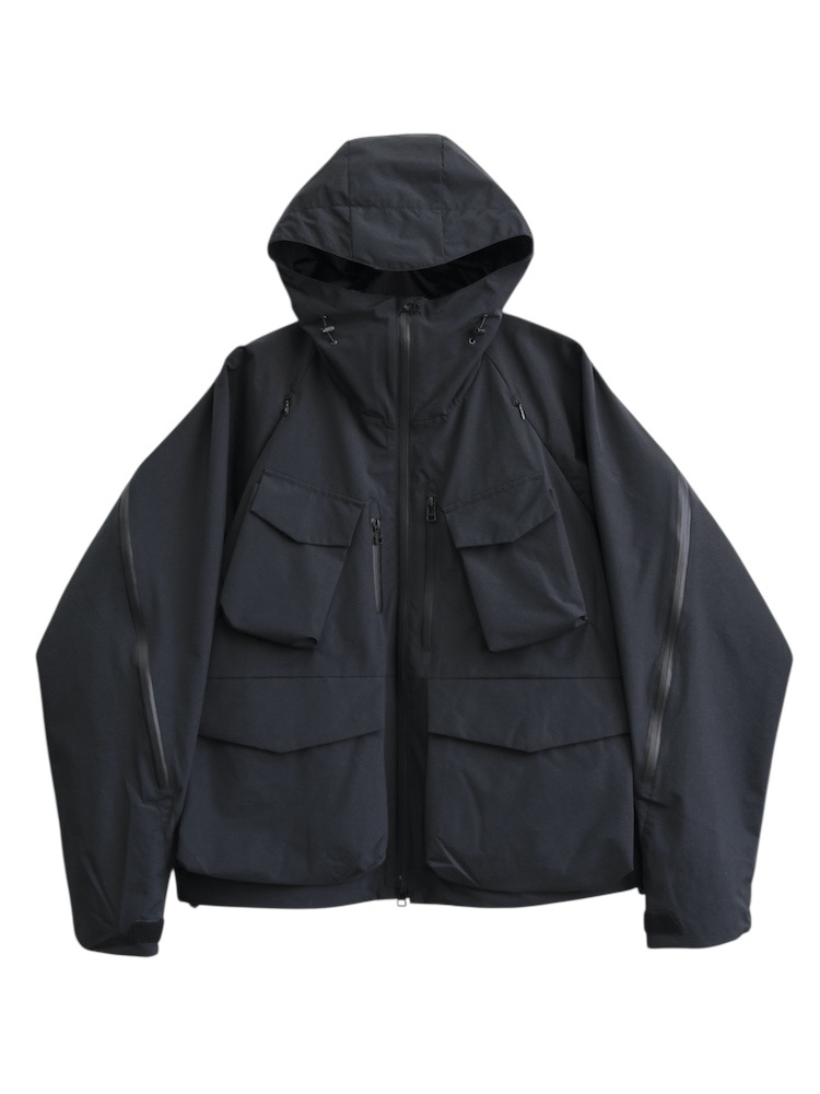 ROTOL VENTILATION SHELL PARKA 3L BLACK 2025AW