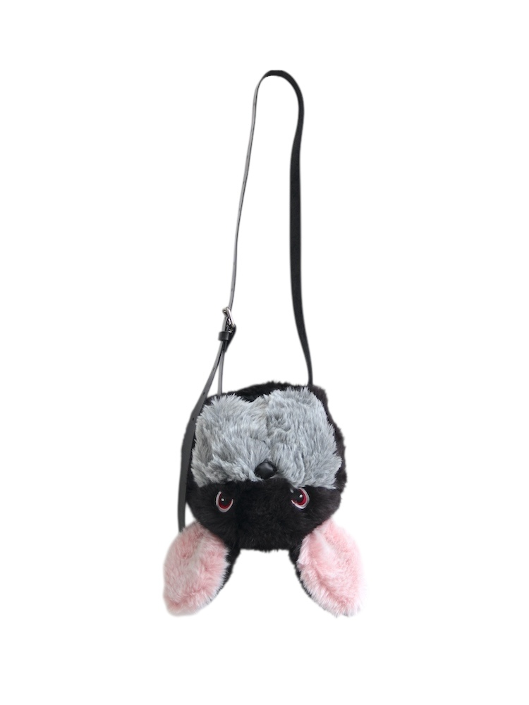doublet RABBIT HEAD BAG SMALL BLACK 2025AW