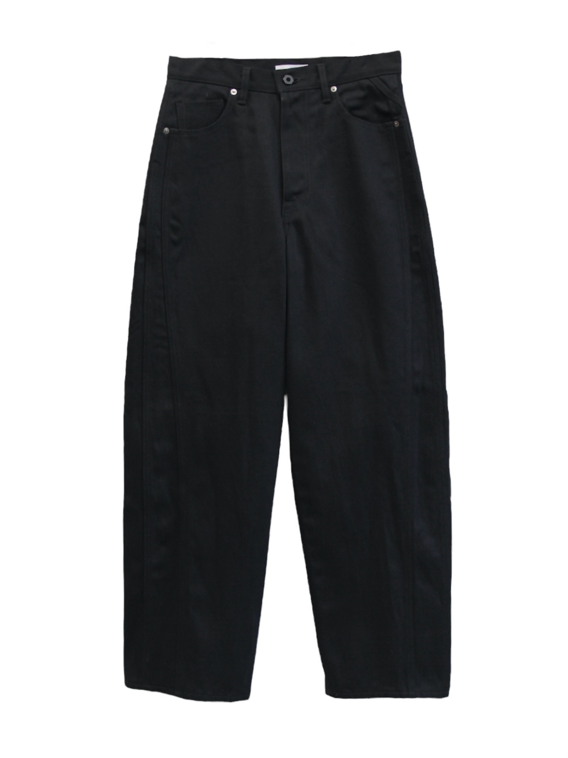 ROTOL TRIPLE SEAMS 6P DENIM WIDE RIGID BLACK 2025AW