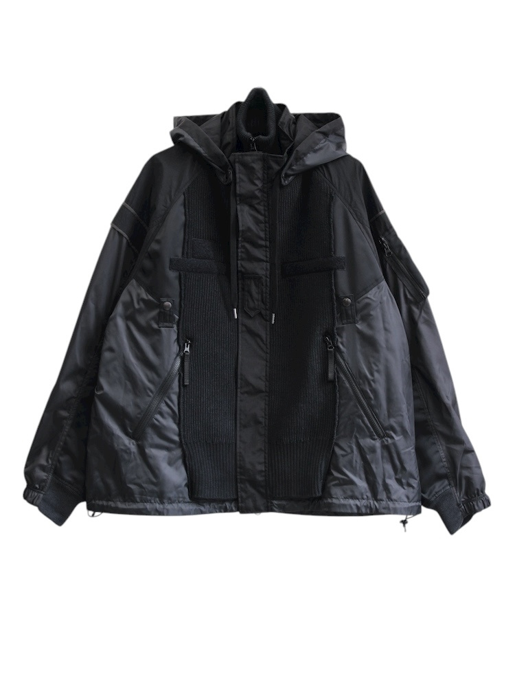 elephant TRIBAL fabrics Chaos Blouson BLACK 2025AW