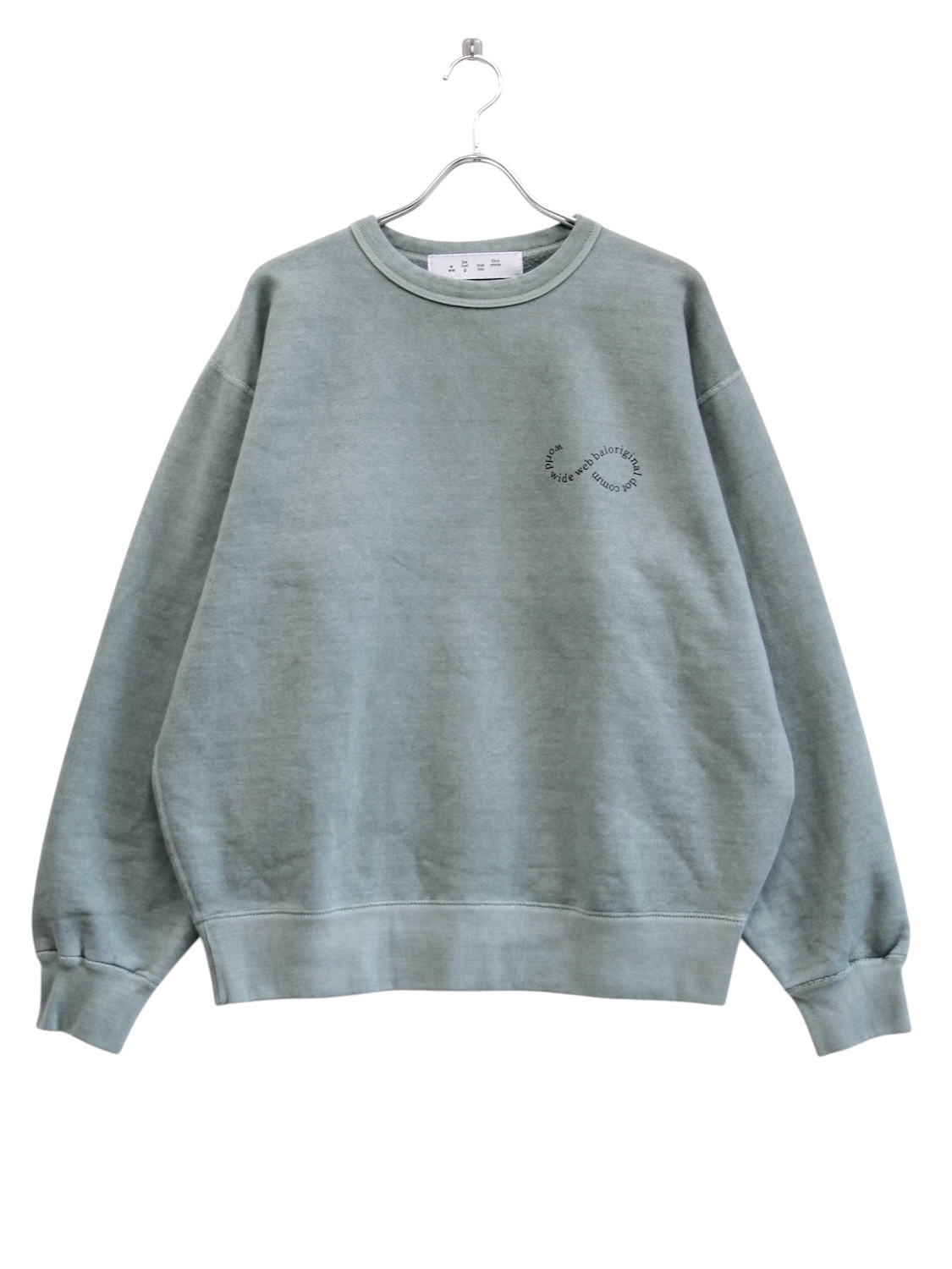 bal world (CREW SWEAT) GRAY 2025AW