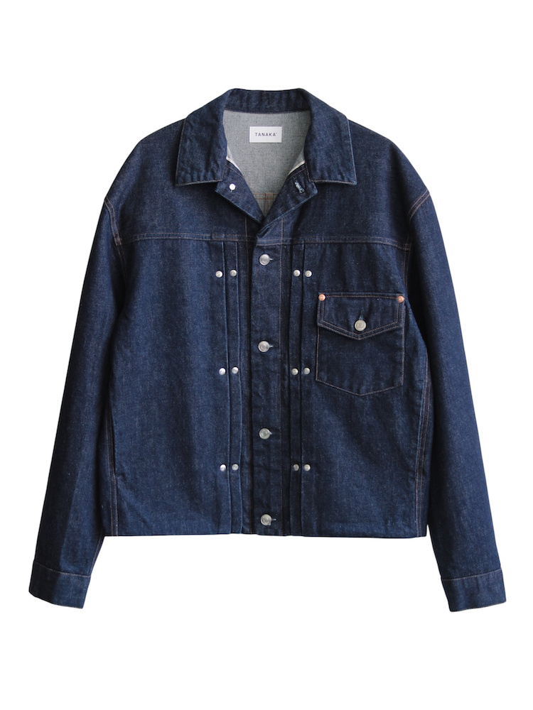 TANAKA THE JEAN JACKET RINSE BLUE 継続品番