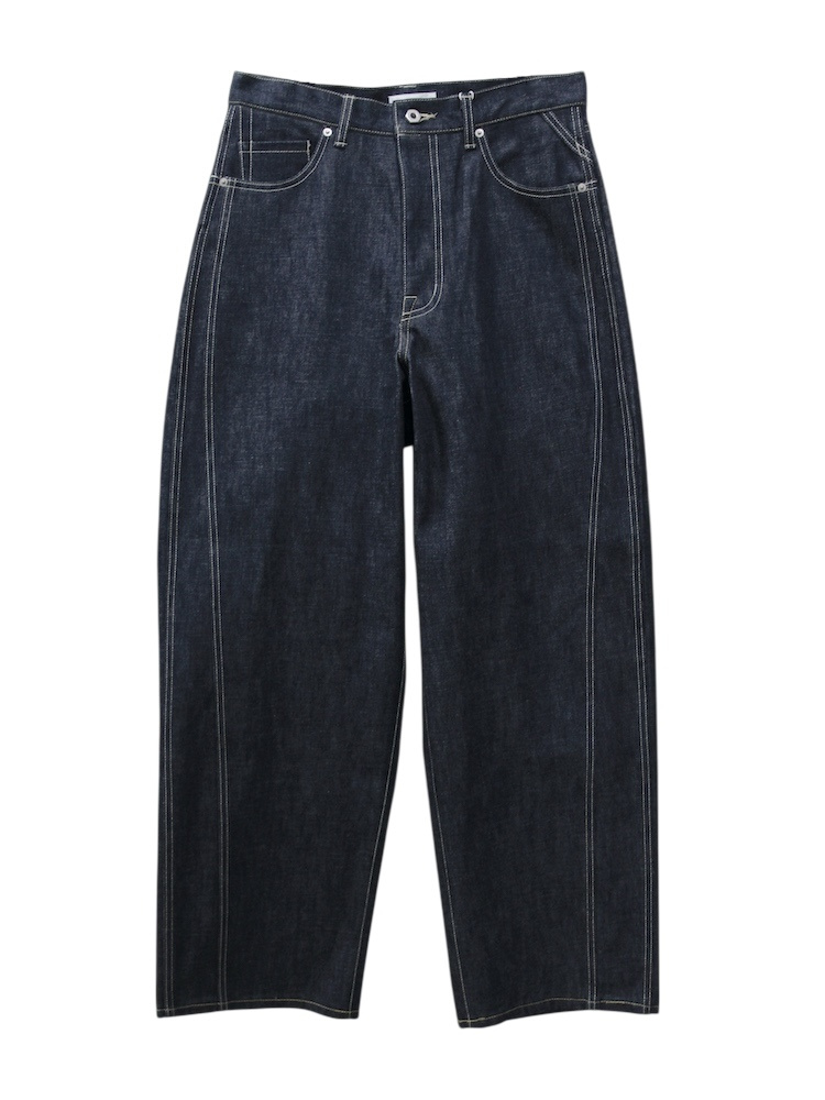 ROTOL TRIPLE SEAMS 6P DENIM WIDE RIGID INDIGO 2025AW