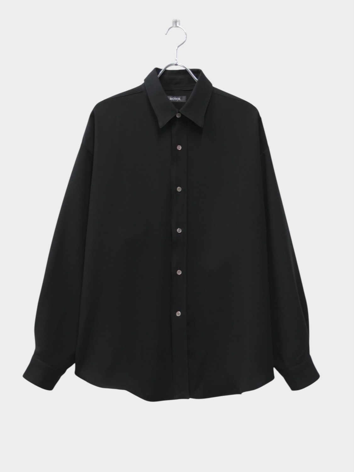 ROTOL FLUID WIDE SHIRT BLACK 2026SS
