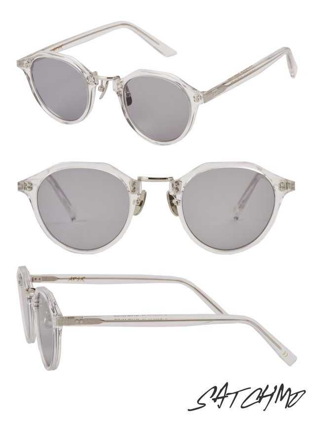 A.D.S.R. SATCHMO 03s CLEAR/SILVER (Lt.GRAY)