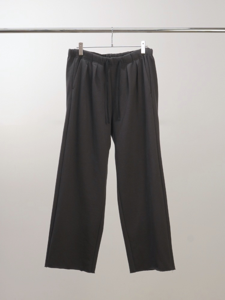 ANCELLM TUCK SWEAT PANTS D.OLIVE 2025AW