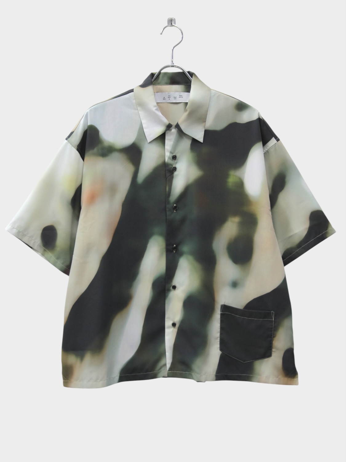 bal BLUR PATTERN SS SHIRT BLUR 2026SS