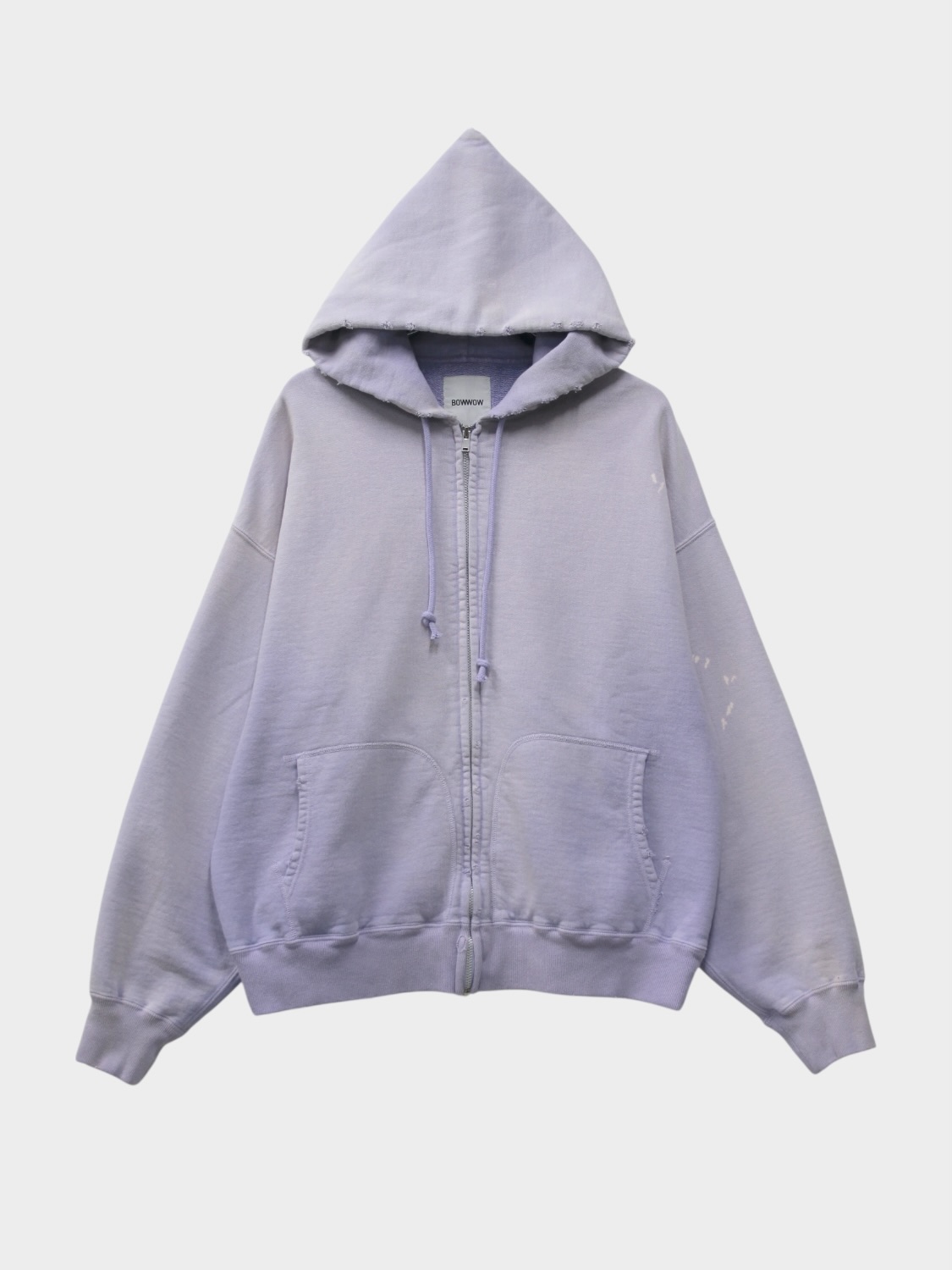 BOWWOW ZIP HOODIE AGED PURPLE 2026SS