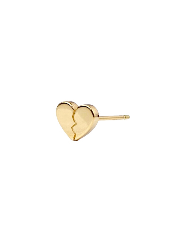 ephemeral BROKEN HEART PIERCE GOLD