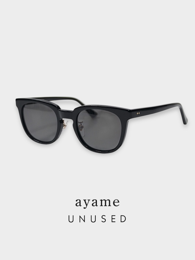 ayame × UNUSED SUNGLASS CLINGS TYPE BLACK 2026SS