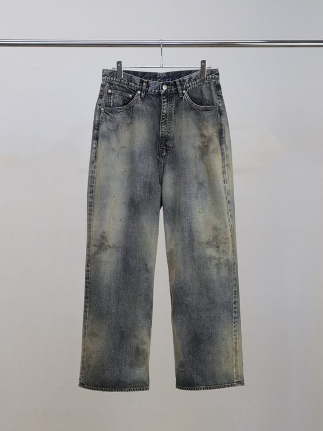ANCELLM #05 AGING type-D INDIGO (ワイドデニム) 2026SS