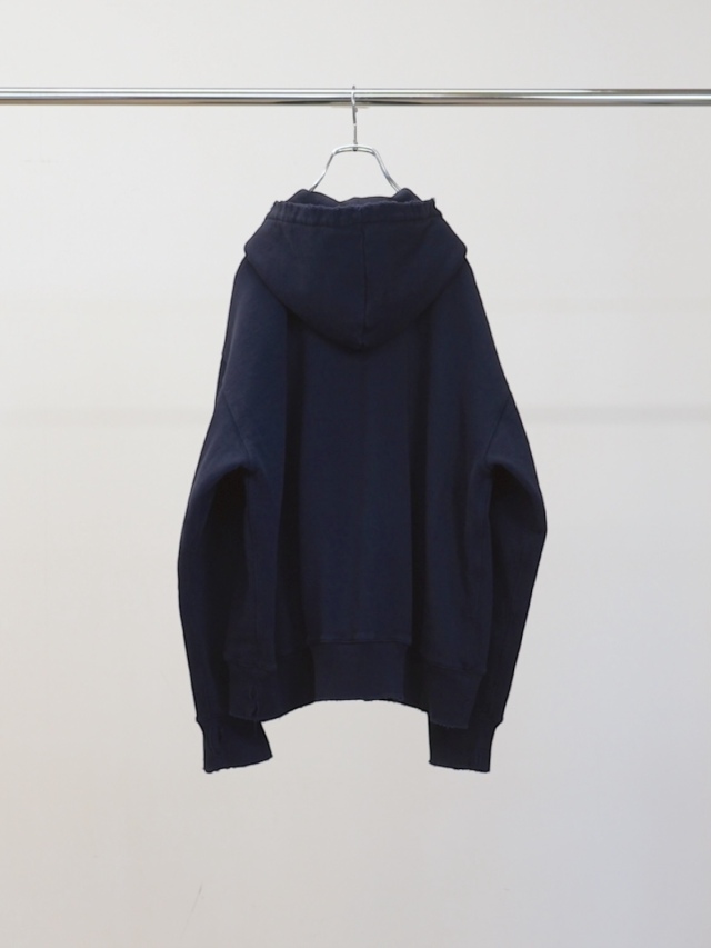 ANCELLM ZIP HOODIE NAVY 2026SS 通販ページ octavia[オクタヴィア]