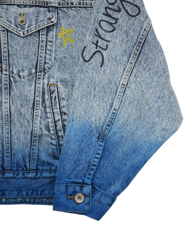 doublet ANIME HAND-PAINTING DENIM JACKET BLUE 通販ページ