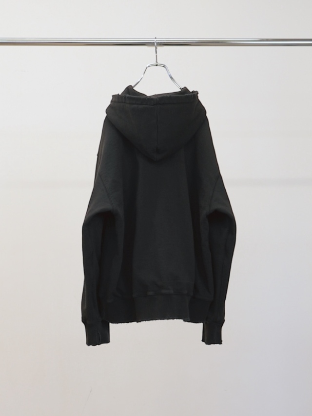 ANCELLM ZIP HOODIE BLACK 2026SS 通販ページ octavia[オクタヴィア]